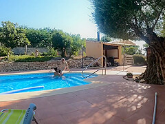Esposa Amateur Culona Esta Muy Hot Para Fol R Duro En La Piscina