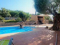 Esposa Amateur Culona Esta Muy Hot Para Fol R Duro En La Piscina