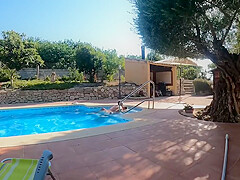 Esposa Amateur Culona Esta Muy Hot Para Fol R Duro En La Piscina