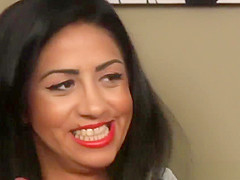 European CFNM babes deepthroating cock