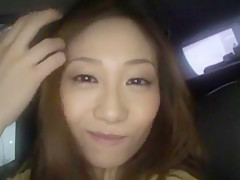 Exotic Japanese slut Nagisa Nishihara in Amazing Cunnilingus, Car JAV clip