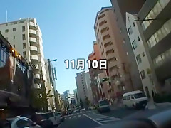 Exotic Japanese slut in Horny Car JAV clip