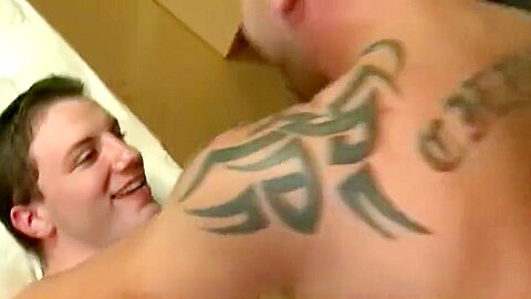 Extrabigdicks Hung Mover Takes 2 Cocks at Once