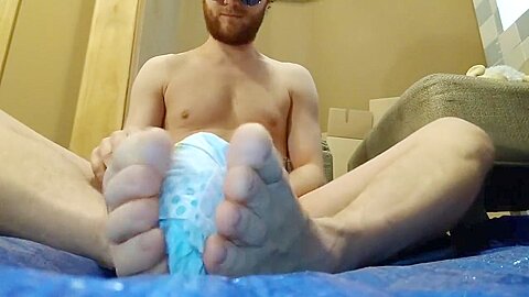 Extreme Gay Diaper Foot Kink