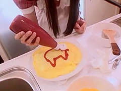 Fabulous Japanese chick Mau Morikawa in Exotic DP, Babysitters JAV video