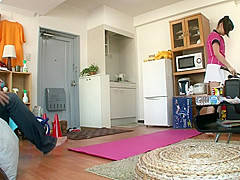 Fabulous Japanese chick in Crazy Hardcore, Chinese JAV clip