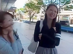 Fabulous Japanese model Aiko Nagai, Shima Kishimoto, Risa Hano in Horny Car, POV JAV clip
