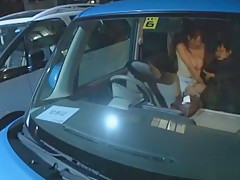 Fabulous Japanese slut Eriko Miura in Crazy Car JAV clip