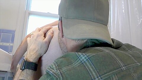 FamilyDick - Pervy Step dad Shaves Stepsons Balls And Fucks Him
