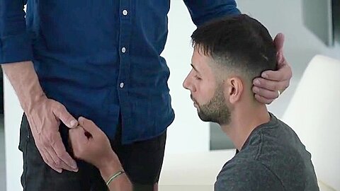 FamilyDick - Young Stepson Sucks His Burly Stepdad Into Orgasmic Ecstasy