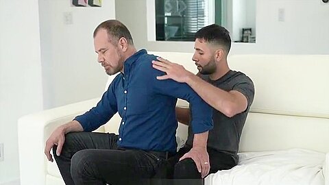 FamilyDick - Young Stepson Sucks His Burly Stepdad Into Orgasmic Ecstasy