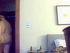 Fat relative after shower