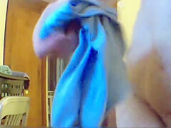 Fat relative after shower