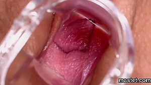 Feisty Czech Teenie Spreads Her Pink To The B With Honey Pot
