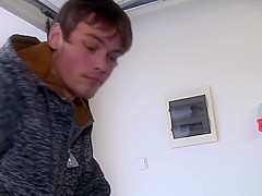 Female fake taxi driver bangs in garage