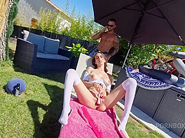 First DP for big natural tits Arab teen 18+ skinny Camila 3 on 1 she is amazing - AnalVids