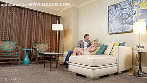 First Day Romantic Hotel Sex With Vacationing Couple