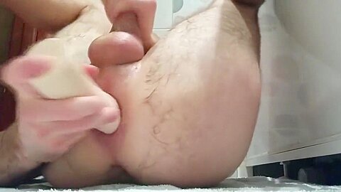 Fisting my ass with Belladonna's magic hand and cuming 