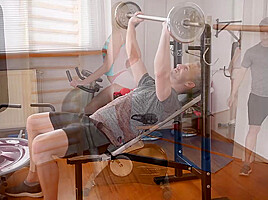 Fitness Enthusiast's Hardcore Workout - PornWorld