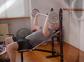 Fitness Enthusiast's Hardcore Workout - PornWorld