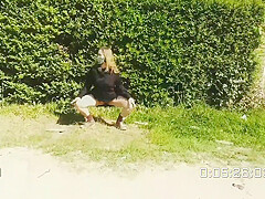 Flashing Without Panties Naked On The Street In Public Caught By Strangers Trains Car Bus