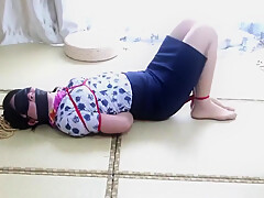 Flight Attendant Tied Up