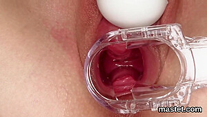 Flirty Czech Nympho Spreads Her Pink Vulva To The Extre