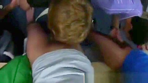 Freshmen suck dick at hazing party