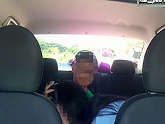 Friends Wife Pays For Grab Car With Blowjob