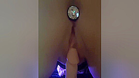 Fuck Girl With Xxl Dildo And Anal Plug Doggy