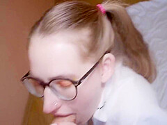 Fucked A Young Slut On A Skateboard  Filled Her Mouth With Cum