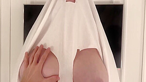 Fucked Big Titty Ghost On Halloween