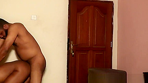 Fucking My Ghana Girlfriend in One Corner Doggy