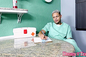 Gaby Moura - Doctor Jacks Off His Trans Patient