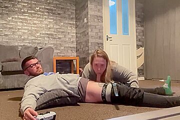 Gaming And Having My Cock Sucked   any Boys Dream!!