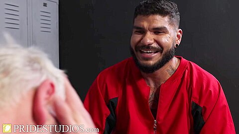 Gay Latino Stepcousins Jocks Give Each Other A Helping Hand