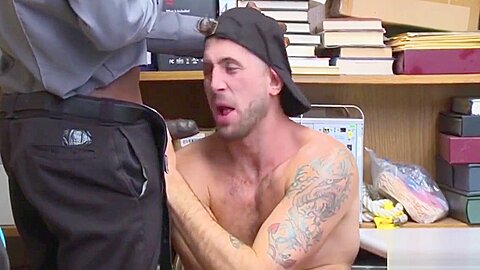 Gay Officer fucks teen 18+ manwhore