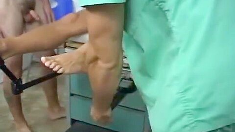 Gay doctor male physical porn The Doc let