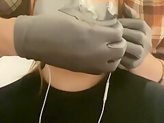 Girl Duct Tape Gagged