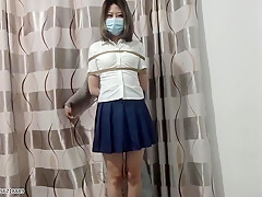 Girl Getting Through A Fun Time