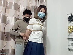 Girl Getting Through A Fun Time