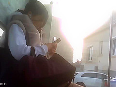 Girl sexy and public,