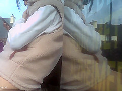 Girl sexy and public,