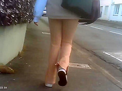 Girl sexy and public,
