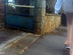Girl sexy and public,
