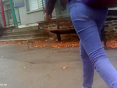 Girls power sexy and public