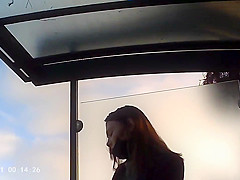 Girls sexy hot public