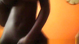 Glamorous African hottie rides that cock professionally