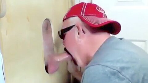 Gloryhole Newbie Is Hooked On The Feeling