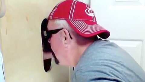 Gloryhole Newbie Is Hooked On The Feeling